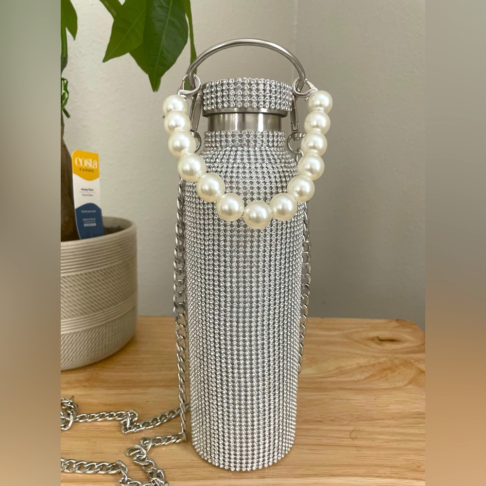 Sparkle Water Bottle - Stainless Steel 12oz - Picture 3 of 8